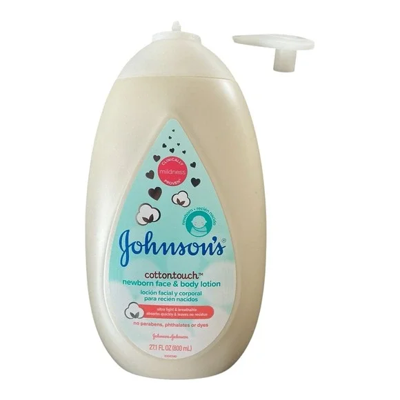 Johnson's - CottonTouch Newborn Lotion (27.1 oz) Baby Face Body Care - Picture 2 of 3